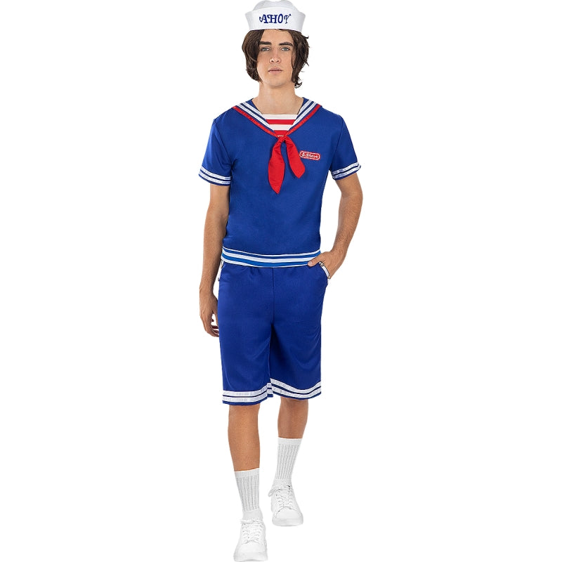 Disfraz de Steve Ahoy Stranger Things Oficial Netflix para hombre