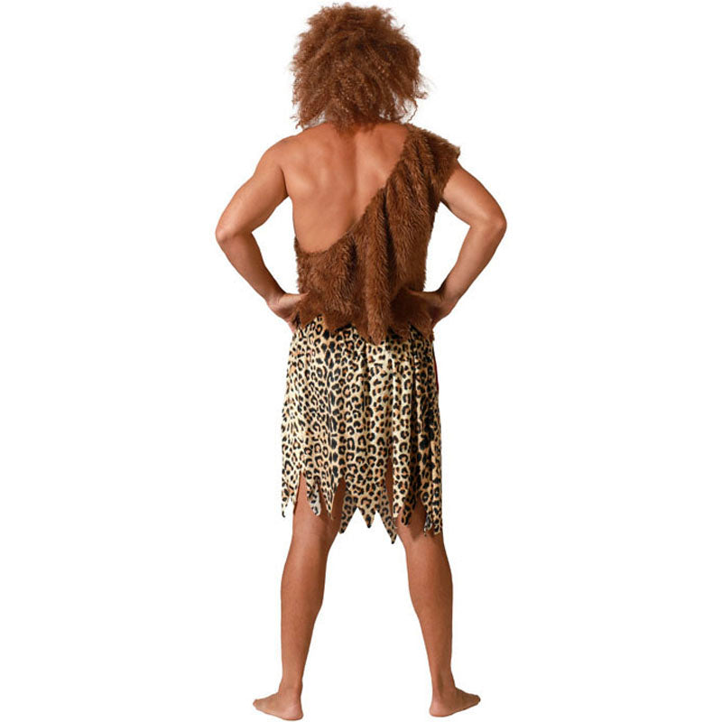 Disfraz para hombre de Troglodita Espalda