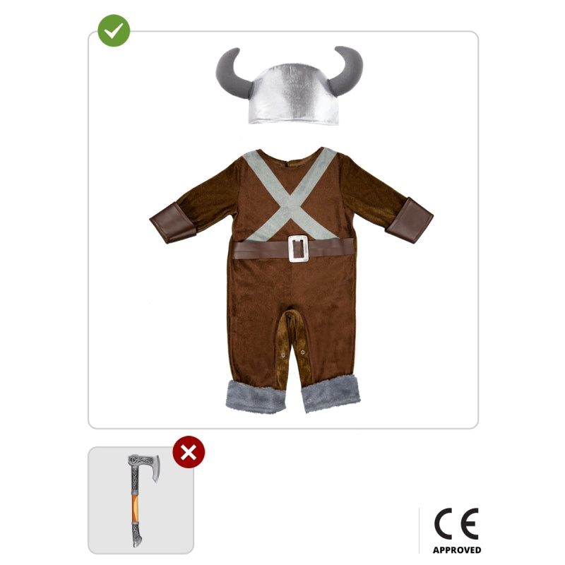 Disfraz de Vikingo Salvaje para bebé Contenido