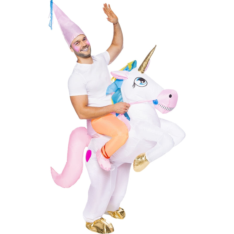 Disfraz de Unicornio Hinchable a Hombros adulto unisex