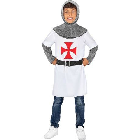 Disfraz de Caballero Templario para niño