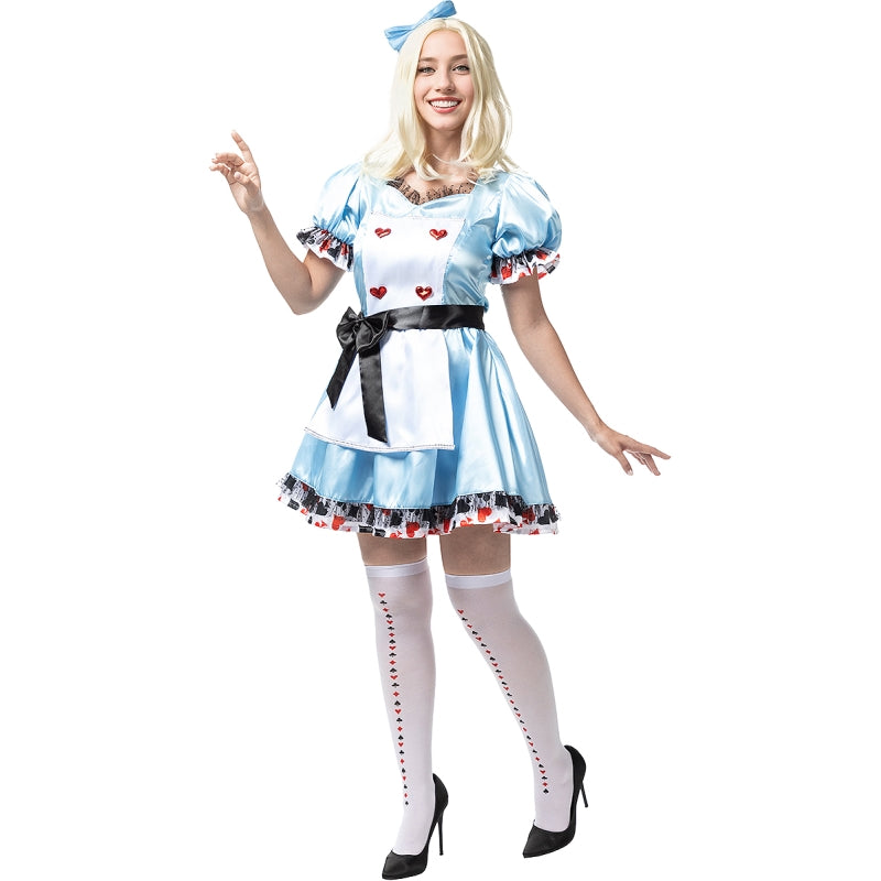 Disfraz de Alicia Deluxe para mujer Perfil