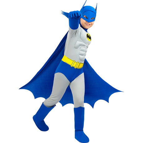 Disfraz de Batman The Brave and the Bold deluxe para niño Bis