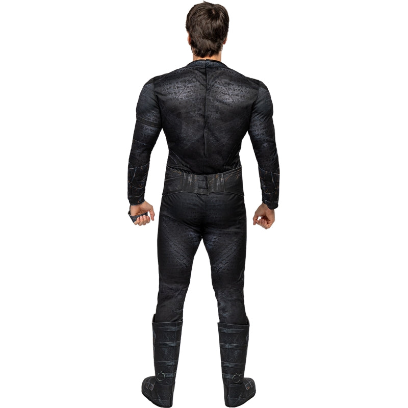 Disfraz de Black Adam de Dc Comics para hombre Espalda