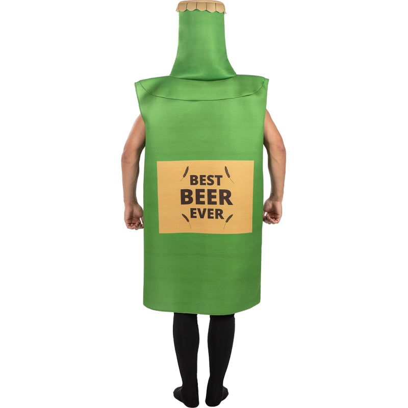 Disfraz de Botella de Cerveza Lager para hombre Espalda
