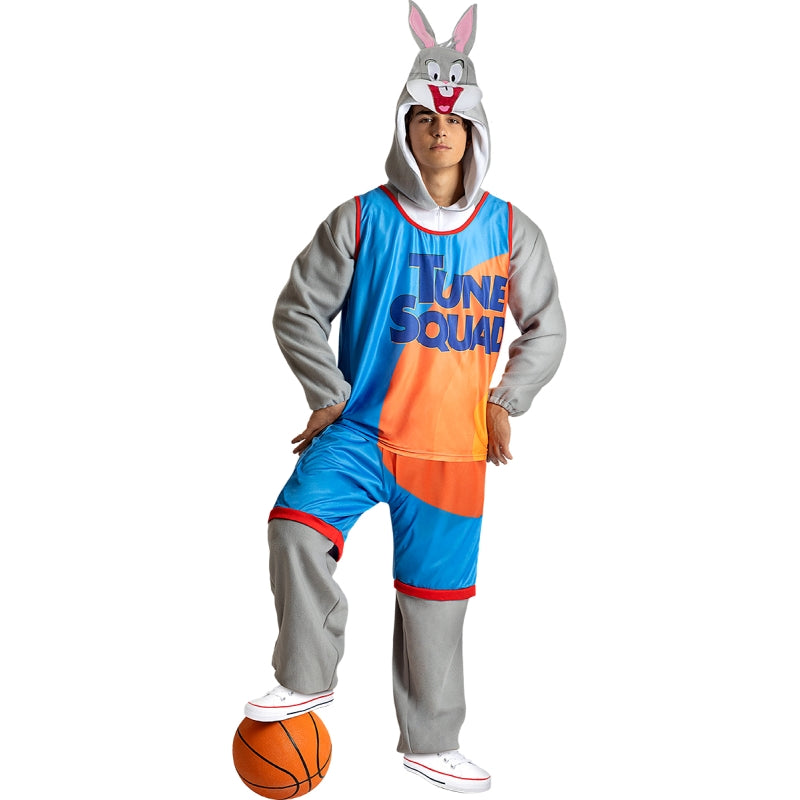 Disfraz de Bugs Bunny Space Jam de Looney Tunes adulto unisex