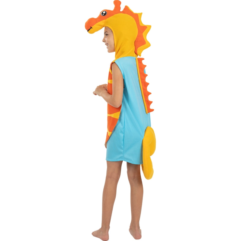 Disfraz de Caballito de Mar Tropical infantil Espalda