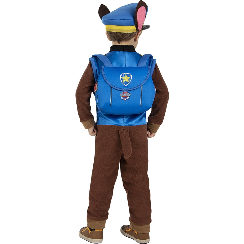 Disfraz de Chase Patrulla Canina para niño Espalda