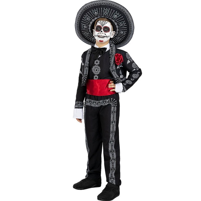 Disfraz de Catrín Día de los Muertos para niño