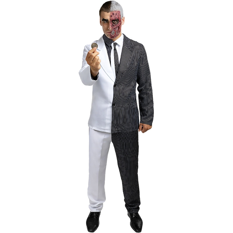 Disfraz de Dos Caras de Batman para hombre Bis