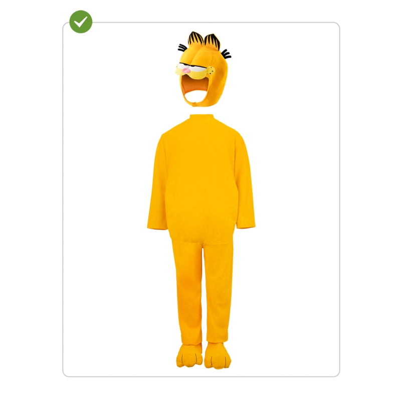 Disfraz de Garfield adulto unisex Contenido