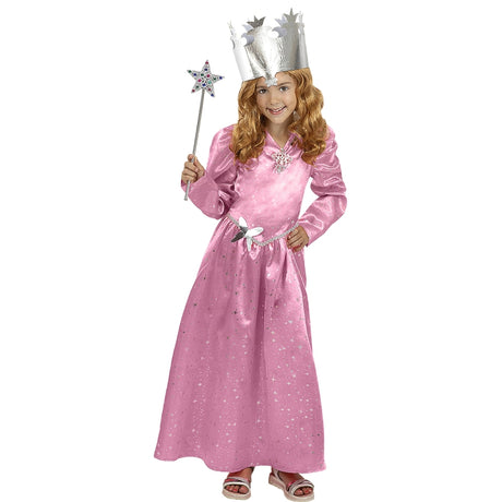 Disfraz de Glinda Bruja Buena de El Mago de Oz para niña