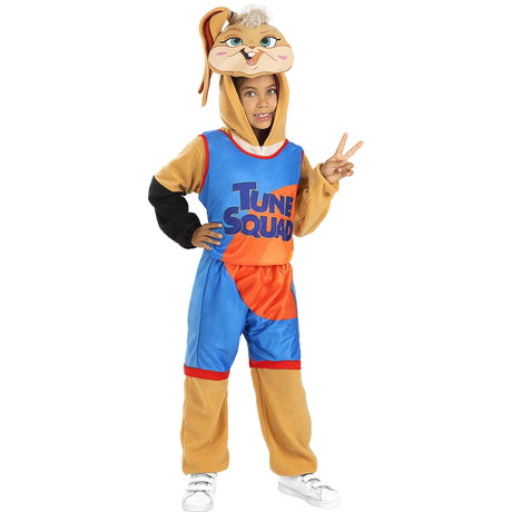 Disfraz de Lola Bunny Space Jam de Looney Tunes para niña