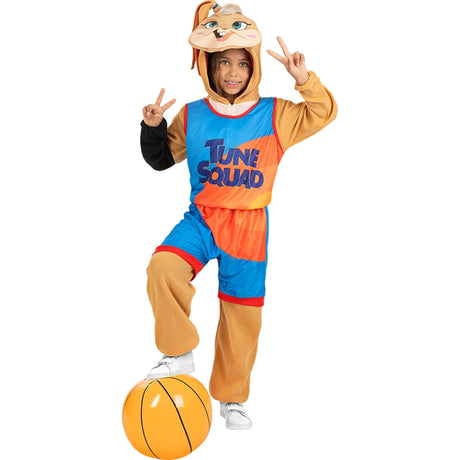 Disfraz de Lola Bunny Space Jam de Looney Tunes para niña Bis