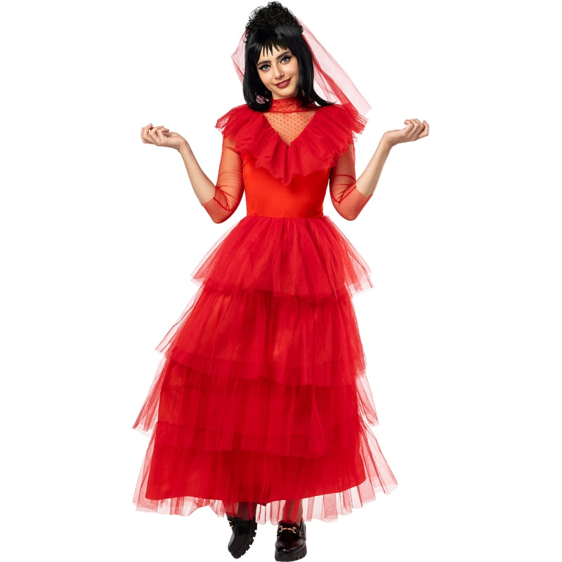 Disfraz de Lydia Deetz Beetlejuice para mujer Bis