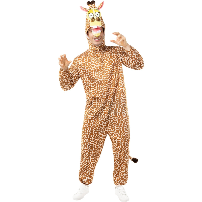 Disfraz de Melman Jirafa película Madagascar adulto unisex Bis