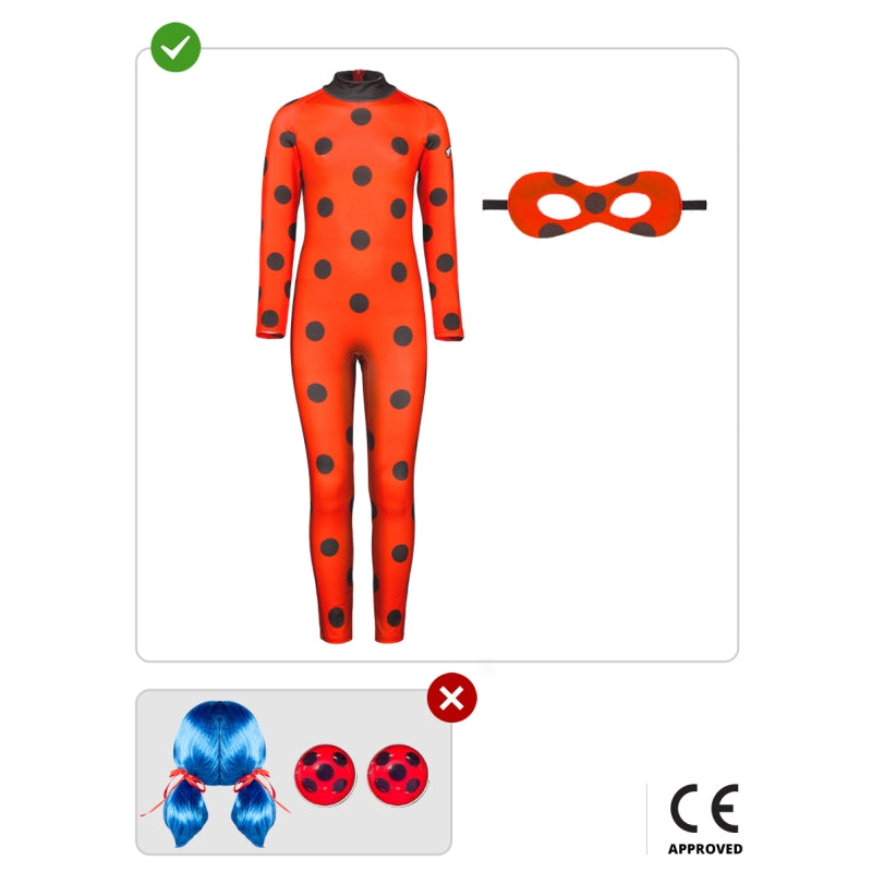 Disfraz de Ladybug para niña Contenido