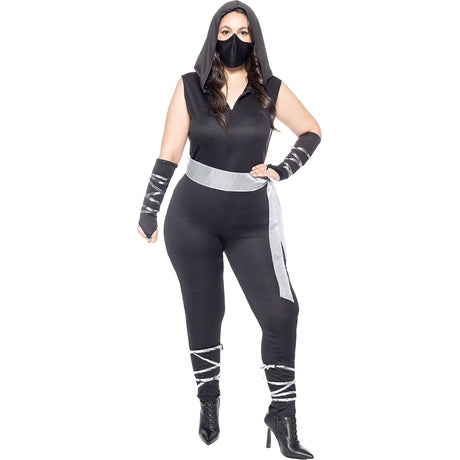 Disfraz de Ninja para mujer Talla Grande