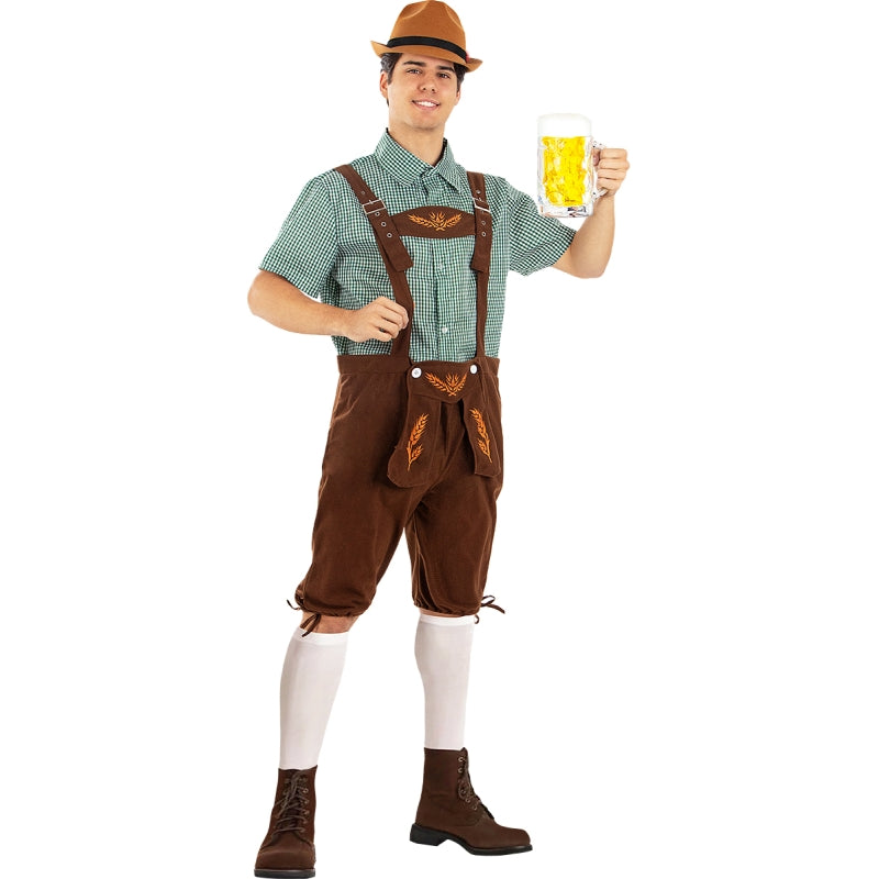 Disfraz de Alemán Fiesta Oktoberfest Verde para hombre Bis