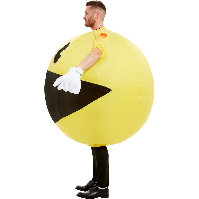Disfraz de Pac-Man Hinchable adulto unisex Perfil