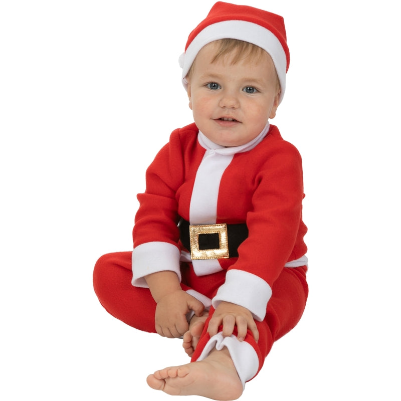 Disfraz de Papá Noel Clásico para bebé