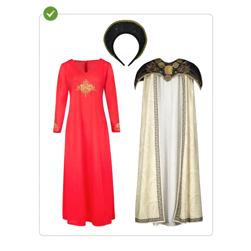 Disfraz de Rhaenyra - La Casa del Dragón para mujer Contenido