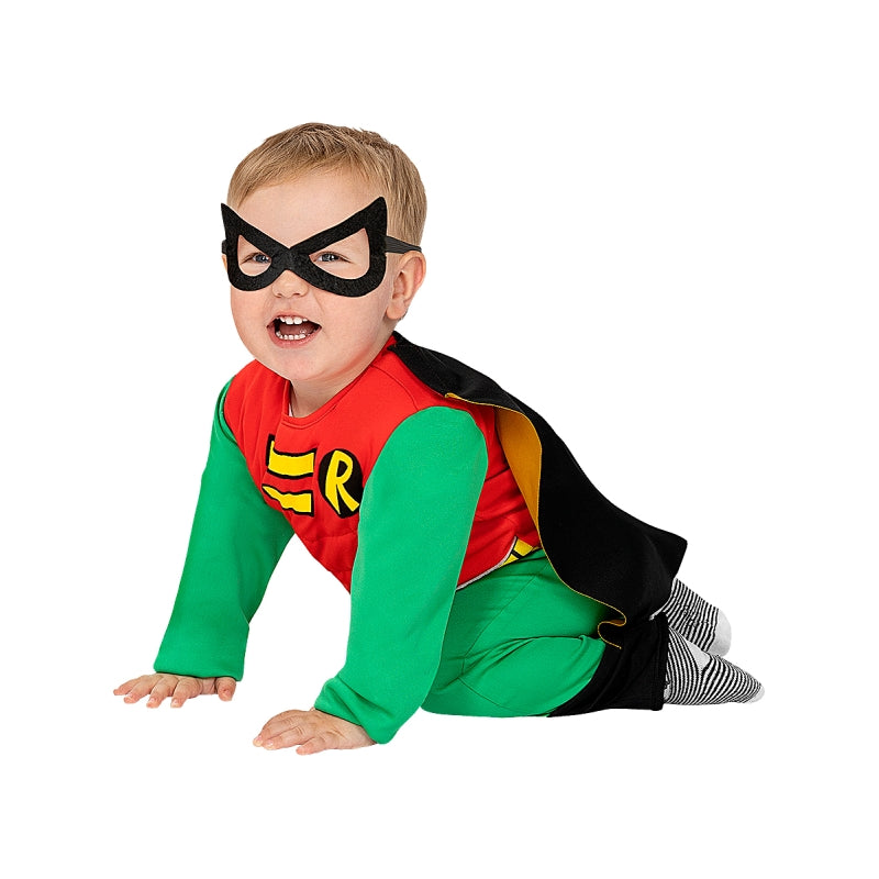 Disfraz de Robin para bebé Perfil