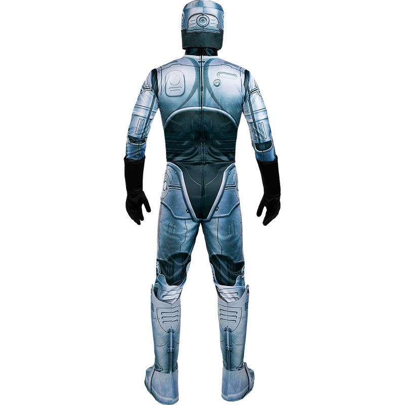 Disfraz de Robocop para hombre Espalda