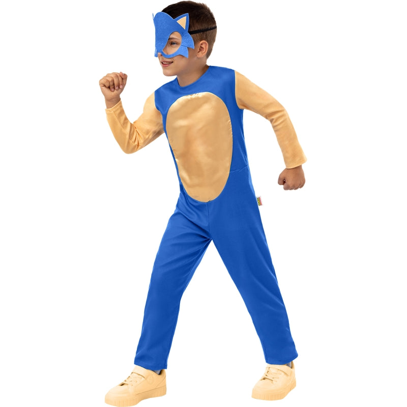 Disfraz de Sonic infantil Perfil Bis
