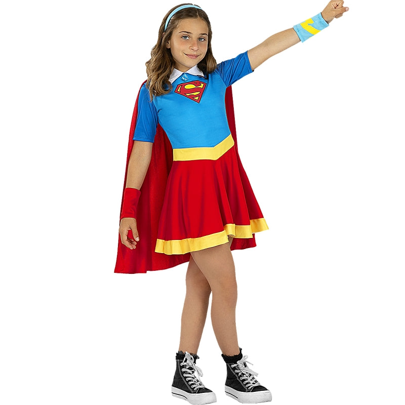 Disfraz de Supergirl DC Super Hero Girls para niña Bis