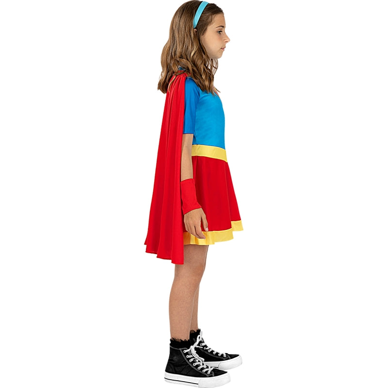 Disfraz de Supergirl DC Super Hero Girls para niña Perfil