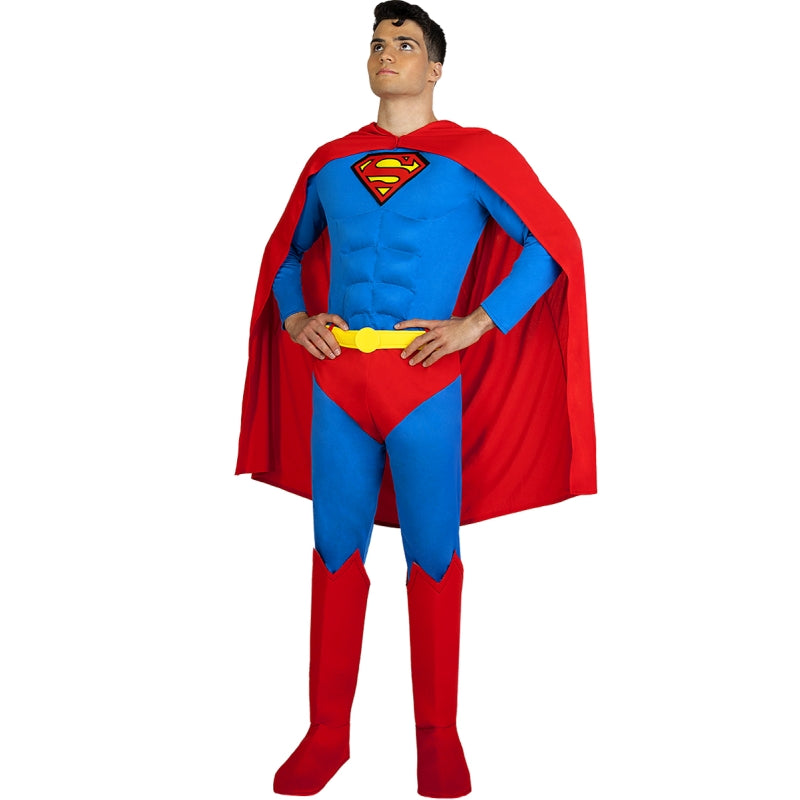 Disfraz de Superman Lights On para hombre