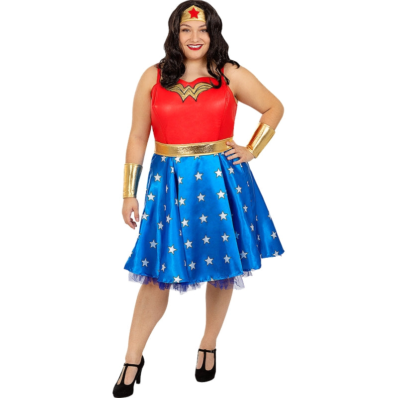 Disfraz de Wonder Woman Clásico para mujer Talla Grande
