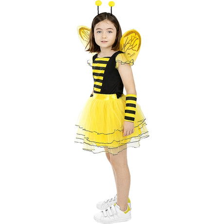 Disfraz de Abejita Tutú para niña Perfil