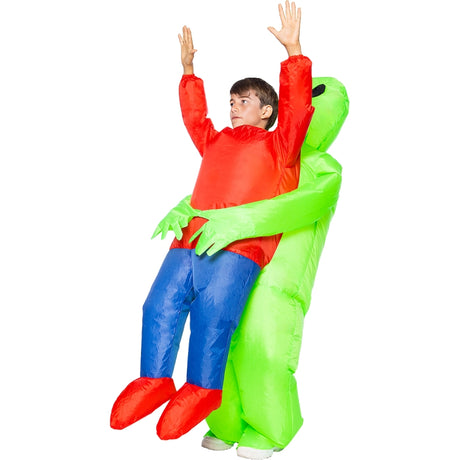 Disfraz de Alienígena hinchable infantil Bis