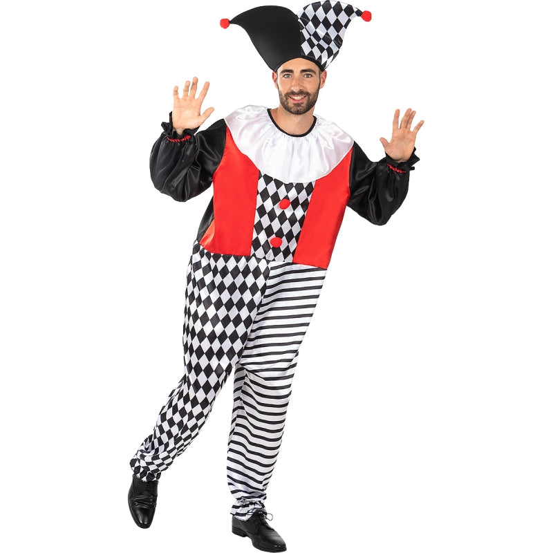 Disfraz de Arlequín Clásico para hombre Bis
