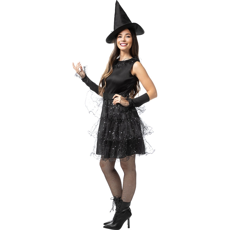 Disfraz de Bruja Elegante para mujer Perfil