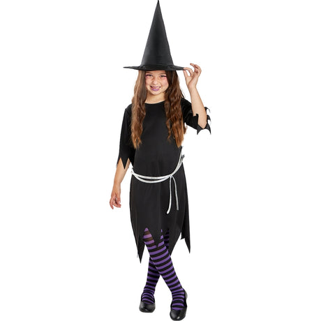Disfraz de Bruja Cintas para niña Bis