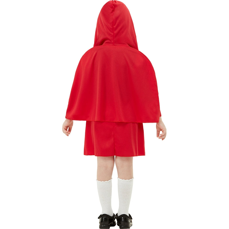 Disfraz de Caperucita Roja Infantil para niña Espalda