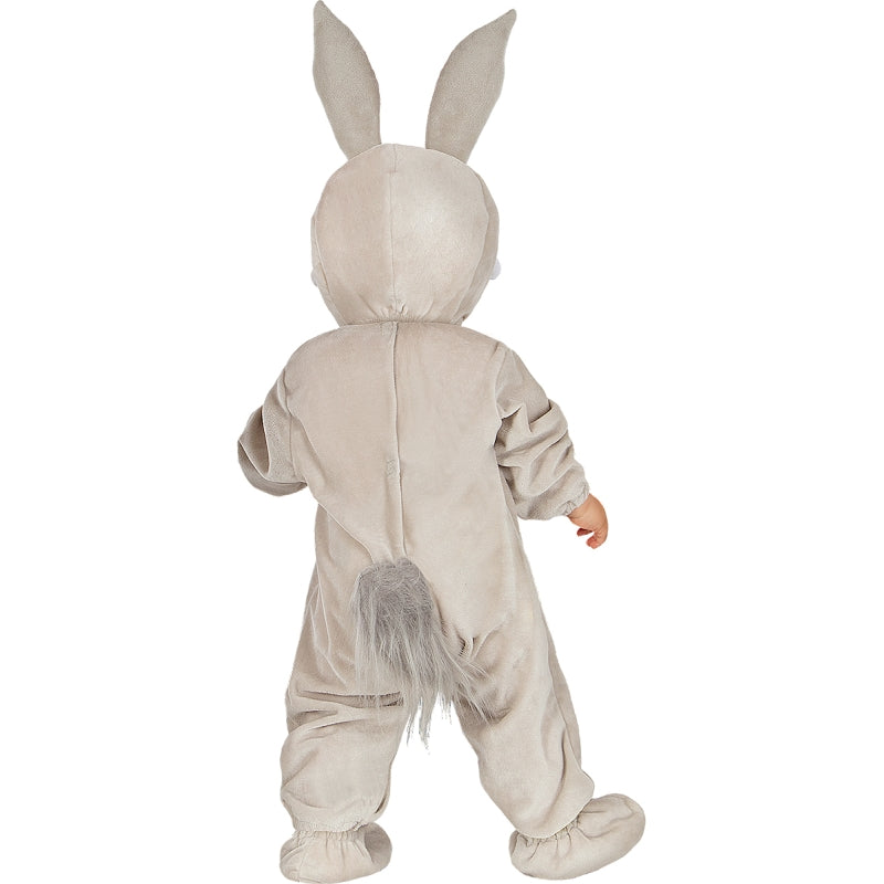 Disfraz de Conejito Zanahoria para bebé Espalda