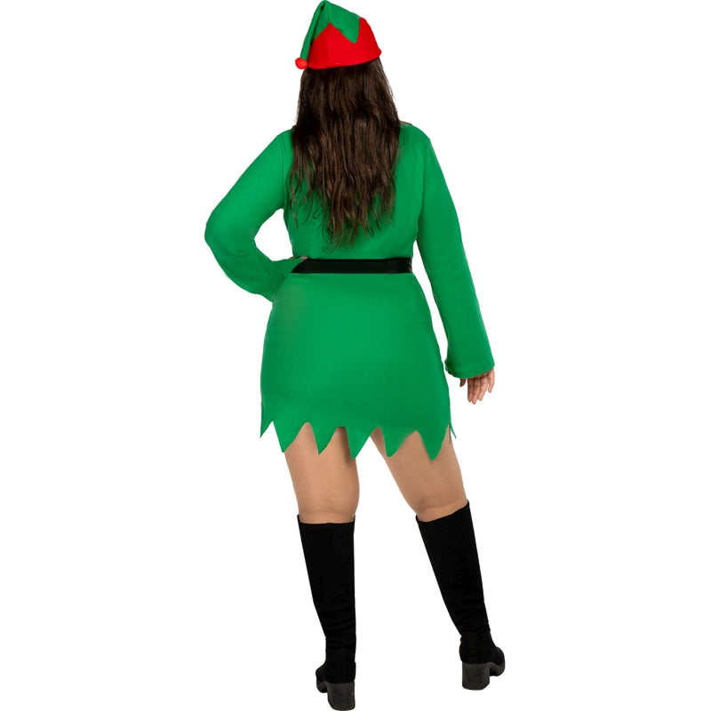 Disfraz de Elfa Duende para mujer Espalda Bis
