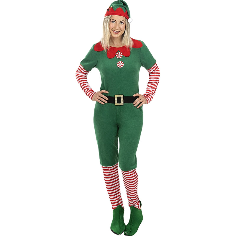 Disfraz de Elfa Navideña para mujer