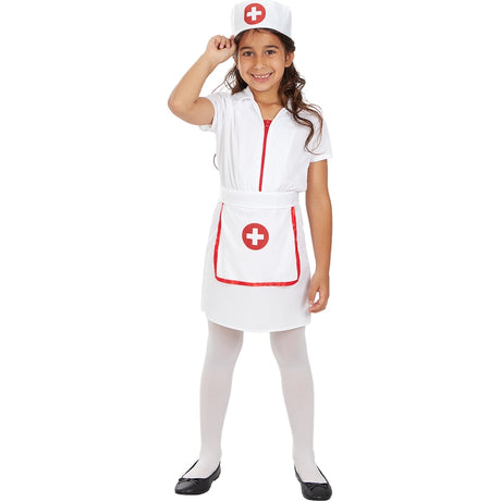 Disfraz de Enfermera para niña Bis
