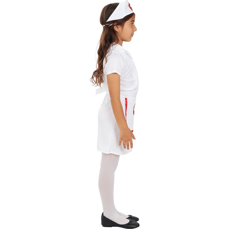 Disfraz de Enfermera para niña Perfil