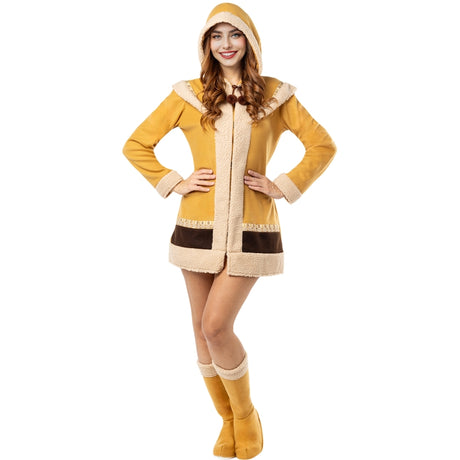 Disfraz de Esquimal Polo Norte para mujer