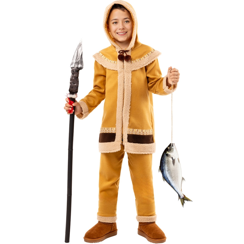 Disfraz de Esquimal Polo Norte para niño