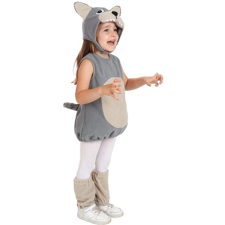 Disfraz de Lobo Kawaii infantil Bis