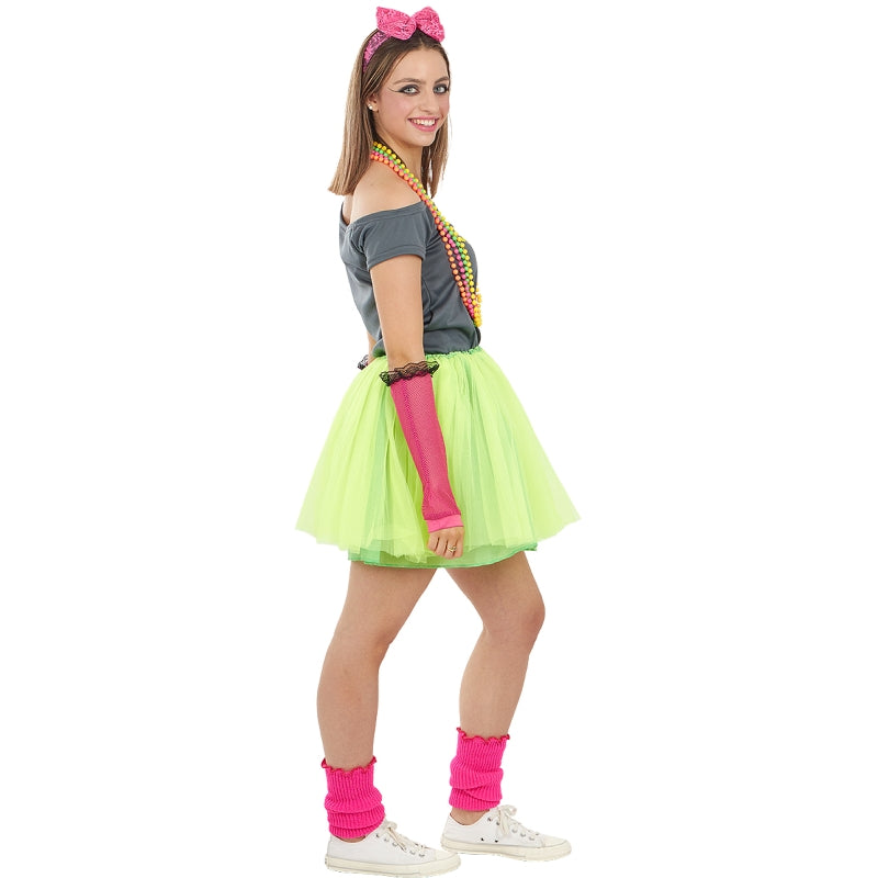 Disfraz de Años 80 Pop para mujer Perfil