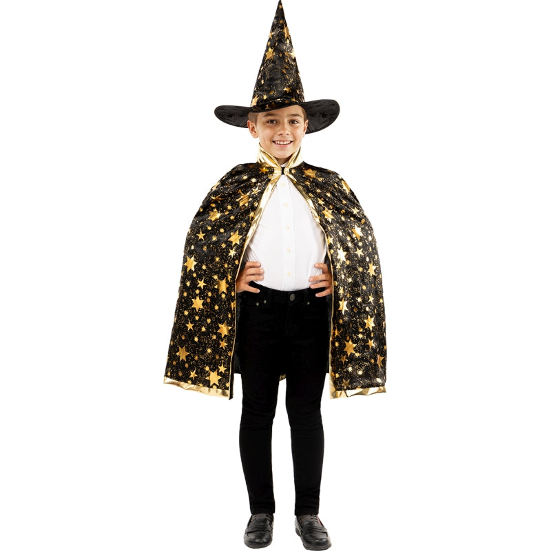 Disfraz de Mago con Estrellas para niño Bis 2