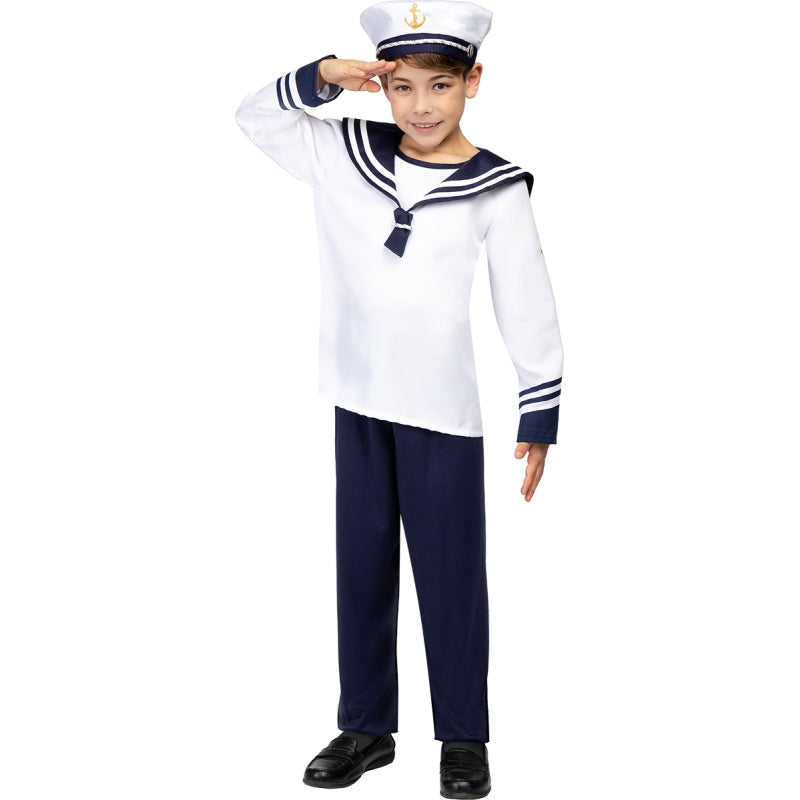Disfraz de Marinero Azul para niño